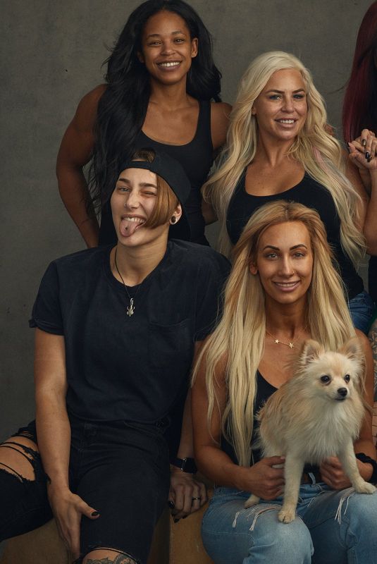 WWE No Makeup Photoshoot