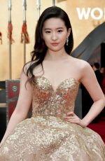 YIFEI LIU at Mulan Premiere in Hollywood 03/09/2020
