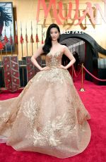 YIFEI LIU at Mulan Premiere in Hollywood 03/09/2020