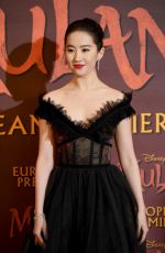 YIFEI LIU at Mulan Premiere in London 03/12/2020