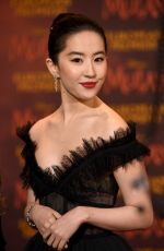 YIFEI LIU at Mulan Premiere in London 03/12/2020