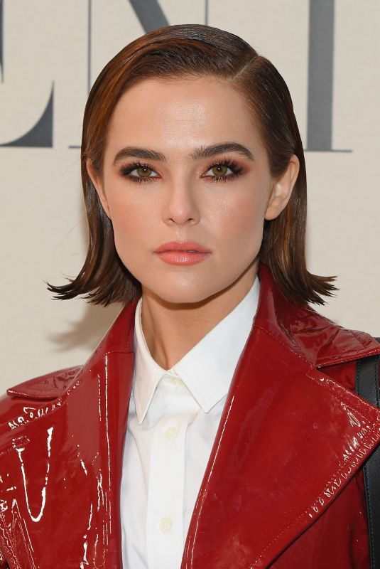 ZOEY DEUTCH at Valentino Fashion Show in Paris 03/01/2020