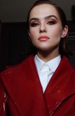 ZOEY DEUTCH Getting Ready for Valentino Fashion Show - Instagram Photos and Video 03/01/2020