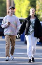 ABBY CHAMPION and Patrick Schwarzenegger Out in Brentwood 04/21/2020