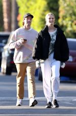 ABBY CHAMPION and Patrick Schwarzenegger Out in Brentwood 04/21/2020