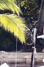 ADRIANA LIMA at Her Home in Miami 04/04/2020