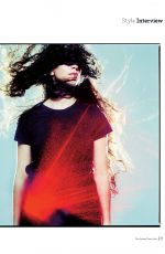 ALANIS MORISSETTE in The Sunday Times Style, April 2020