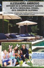 ALESSANDRA AMBROSIO in Hola Magazine, May 2020