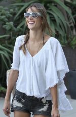 ALESSANDRA AMBROSIO Out Shopping in Malibu 03/28/2020
