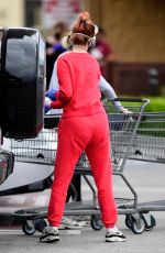 ALESSANDRA TORRESANI Wearin Mask and Gloves Out Shopping in Los Angeles 04/20/2020