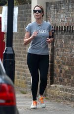 ALEX JONES Out Jogging in London 04/12/2020