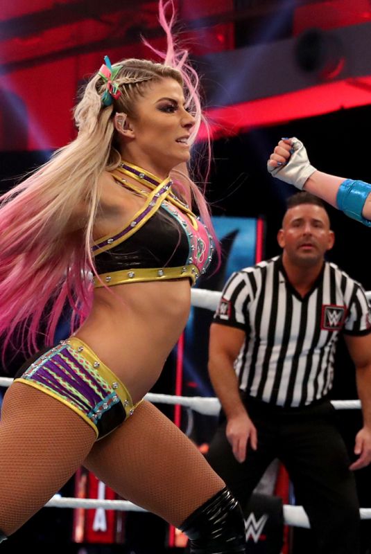 ALEXA BLISS at WWE Wrestlemania 36 in Orlando 04/04/2020