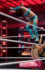 ALEXA BLISS at WWE Wrestlemania 36 in Orlando 04/04/2020