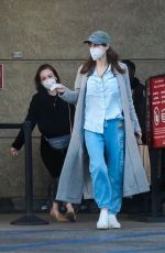 ALEXANDRA DADDARIO Wearing Face Mask while Shopping in Los Angeles 04/02/2020