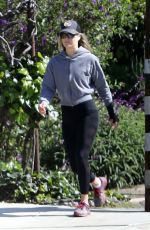ALI LARTER in Leggings Out in Santa Monica 04/03/2020