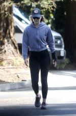 ALI LARTER in Leggings Out in Santa Monica 04/03/2020