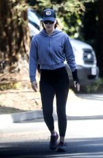 ALI LARTER in Leggings Out in Santa Monica 04/03/2020