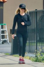 ALI LARTER Out Hikinig in Los Angeles 04/17/2020