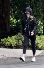 ALI LARTER Out in Santa Monica 04/06/2020