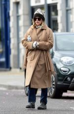 ALICE EVE Out and About in London 04/03/2020