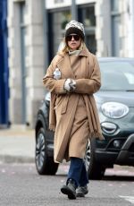 ALICE EVE Out and About in London 04/03/2020