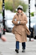 ALICE EVE Out and About in London 04/03/2020