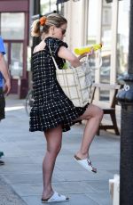 ALICE EVE Out and About in London 04/25/2020