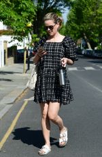 ALICE EVE Out and About in London 04/25/2020