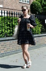 ALICE EVE Out and About in London 04/25/2020