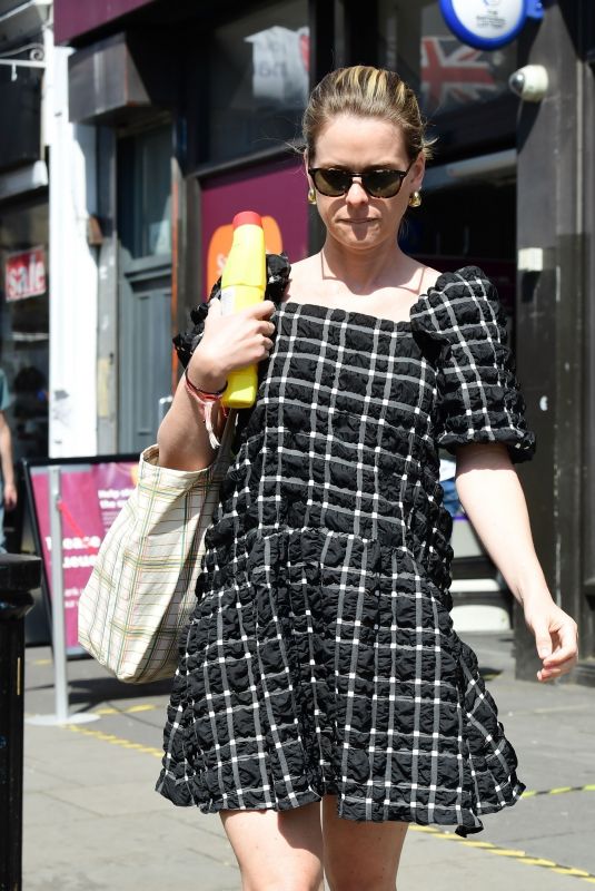 ALICE EVE Out and About in London 04/25/2020