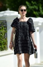 ALICE EVE Out and About in London 04/25/2020