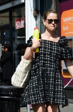 ALICE EVE Out and About in London 04/25/2020