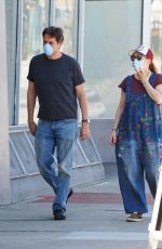 ALYSON HANNIGAN and Alexis Denisof Out Shopping in Los Angeles 04/23/2020