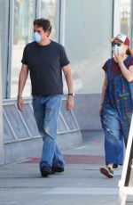 ALYSON HANNIGAN and Alexis Denisof Out Shopping in Los Angeles 04/23/2020