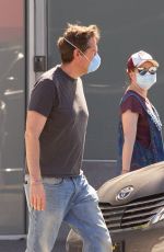 ALYSON HANNIGAN and Alexis Denisof Out Shopping in Los Angeles 04/23/2020