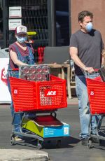 ALYSON HANNIGAN and Alexis Denisof Out Shopping in Los Angeles 04/23/2020