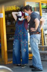 ALYSON HANNIGAN and Alexis Denisof Out Shopping in Los Angeles 04/23/2020