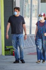 ALYSON HANNIGAN Wearing Mask at Ace Hardware Store in Los Angeles 04/03/2020
