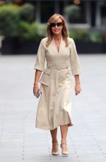 AMANDA HOLDEN Arrives at Global Radio in London 04/27/2020