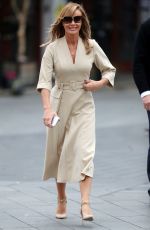 AMANDA HOLDEN Arrives at Global Radio in London 04/27/2020