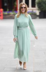 AMANDA HOLDEN Arrives at Heart Breakfast Show in London 04/17/2020