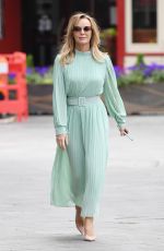 AMANDA HOLDEN Arrives at Heart Breakfast Show in London 04/17/2020