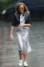 AMANDA HOLDEN Leaves Global Studios in London 04/06/2020