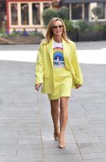 AMANDA HOLDEN Leaves Global Studios in London 04/16/2020