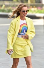 AMANDA HOLDEN Leaves Global Studios in London 04/16/2020