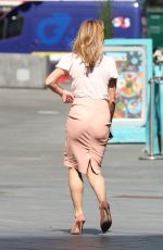 AMANDA HOLDEN Leaves Global Studios in London 04/21/2020