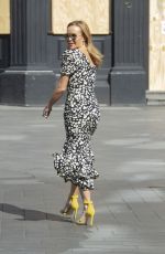 AMANDA HOLDEN Leaves Global Studios in London 04/22/2020