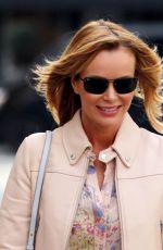AMANDA HOLDEN Leaves Heart Radio in London 04/08/2020