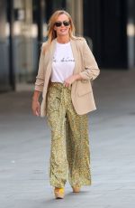 AMANDA HOLDEN Leaves Heart Radio in London 04/09/2020