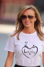 AMANDA HOLDEN Leaves Heart Radio in London 04/23/2020